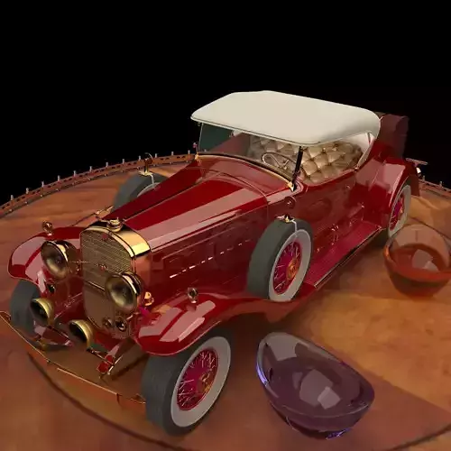 CLassic car 3D model