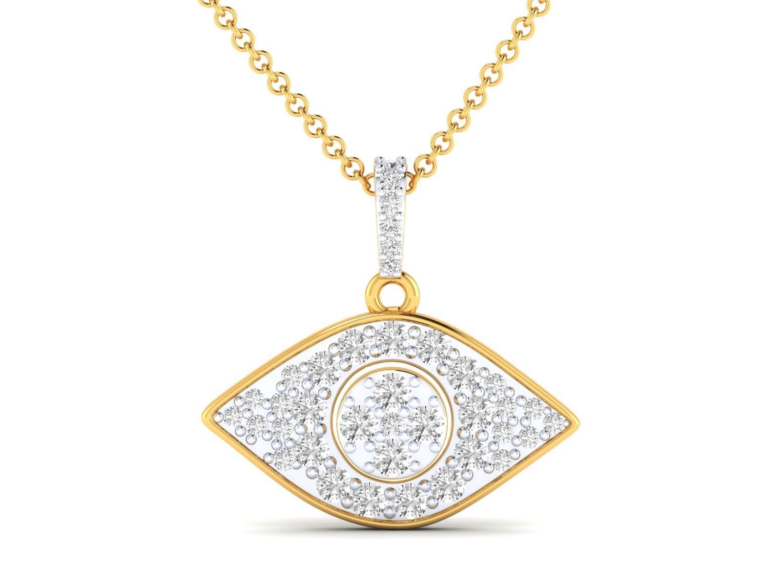 Devil Eye 3dm stl render detail 3D print model_17