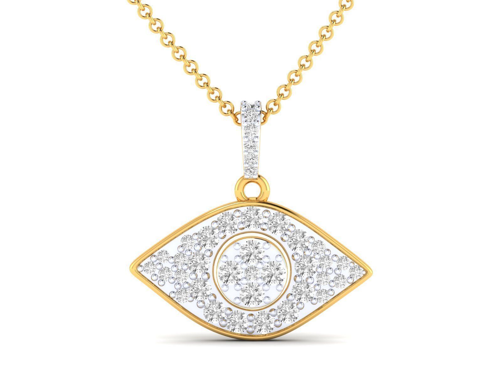 Devil Eye 3dm stl render detail 3D print model_16