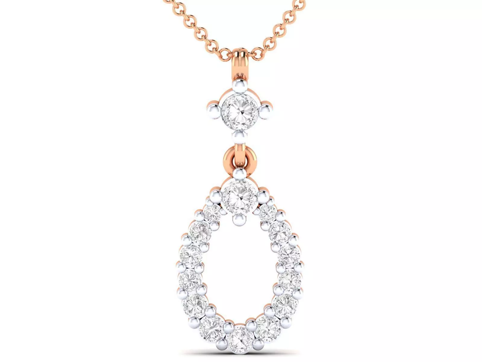 Women round pendant 3dm stl render detail 3D print model