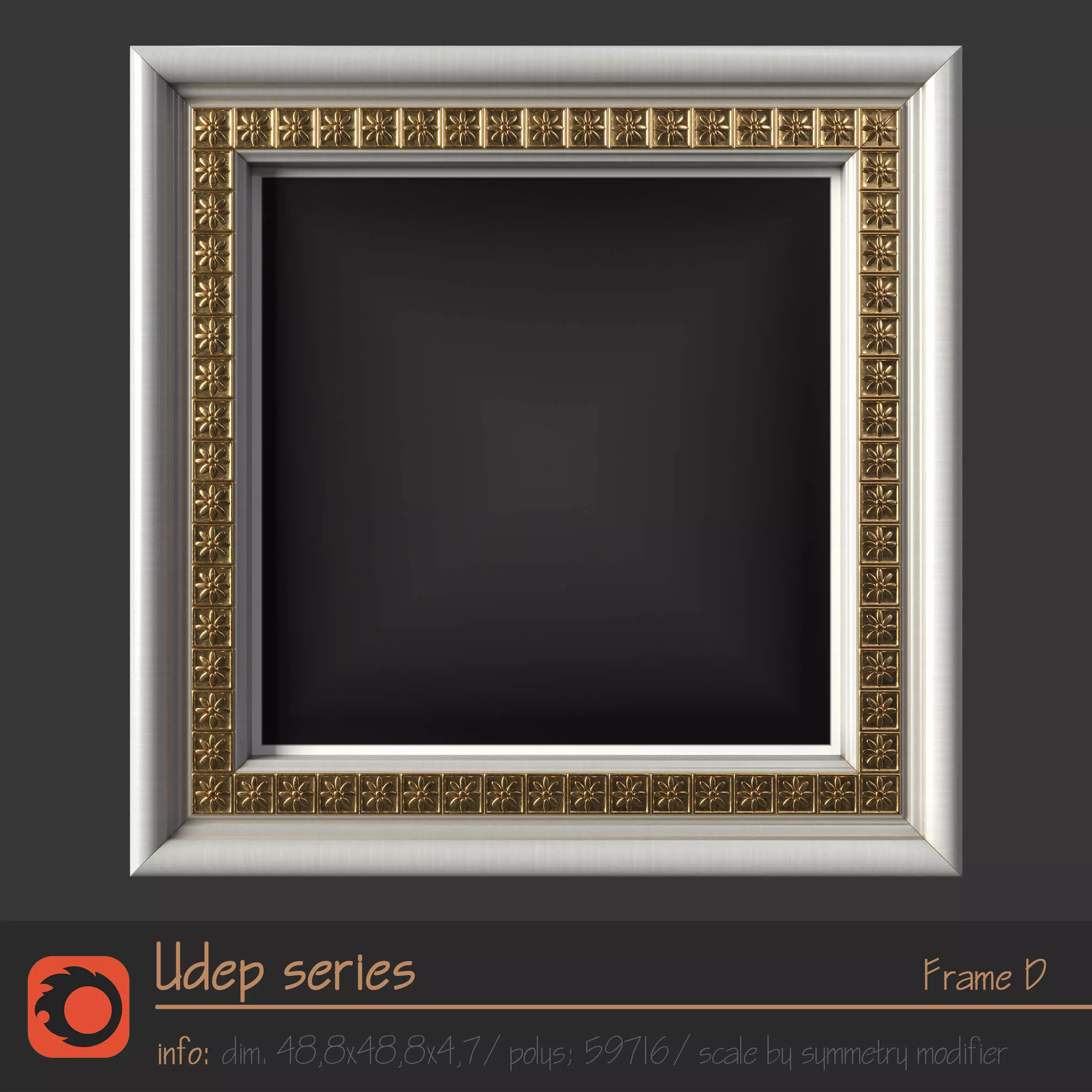 Udep series - Frame D 3D model