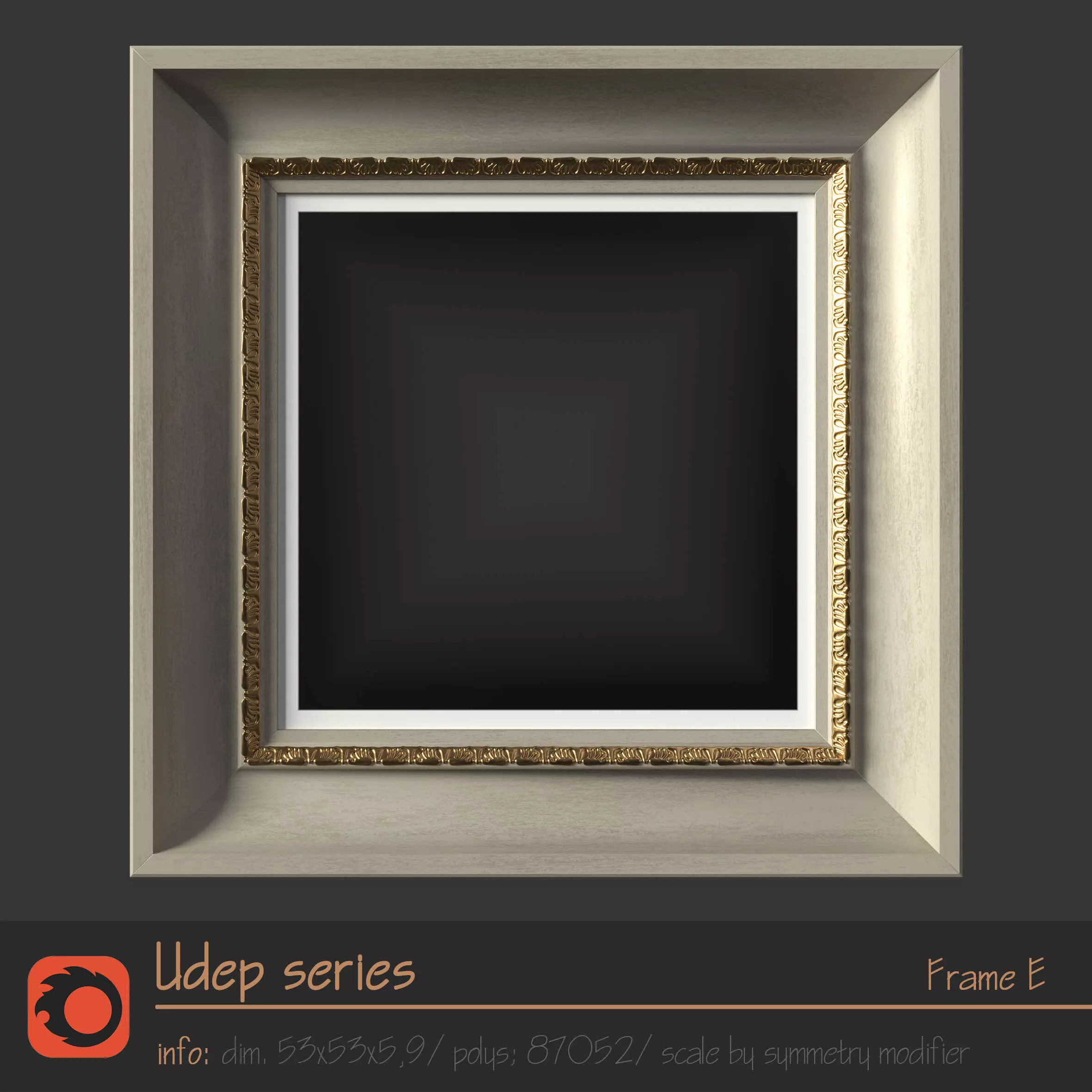 Udep series - Frame E 3D model_0