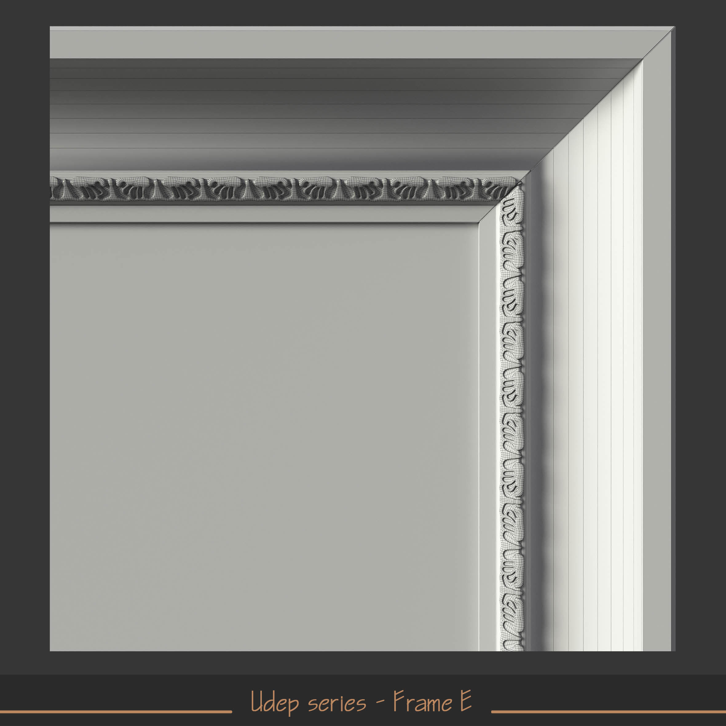 Udep series - Frame E 3D model_4