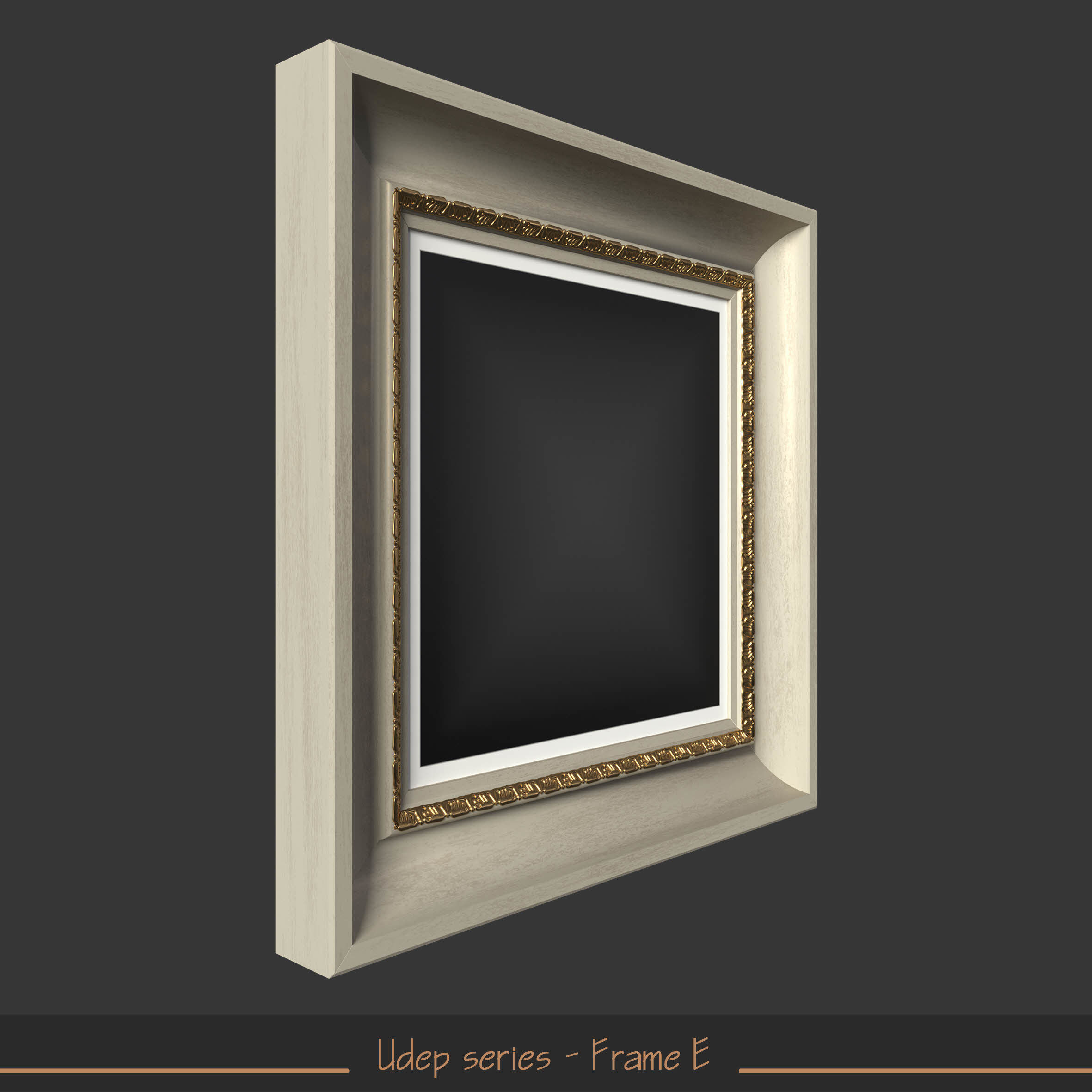 Udep series - Frame E 3D model_2