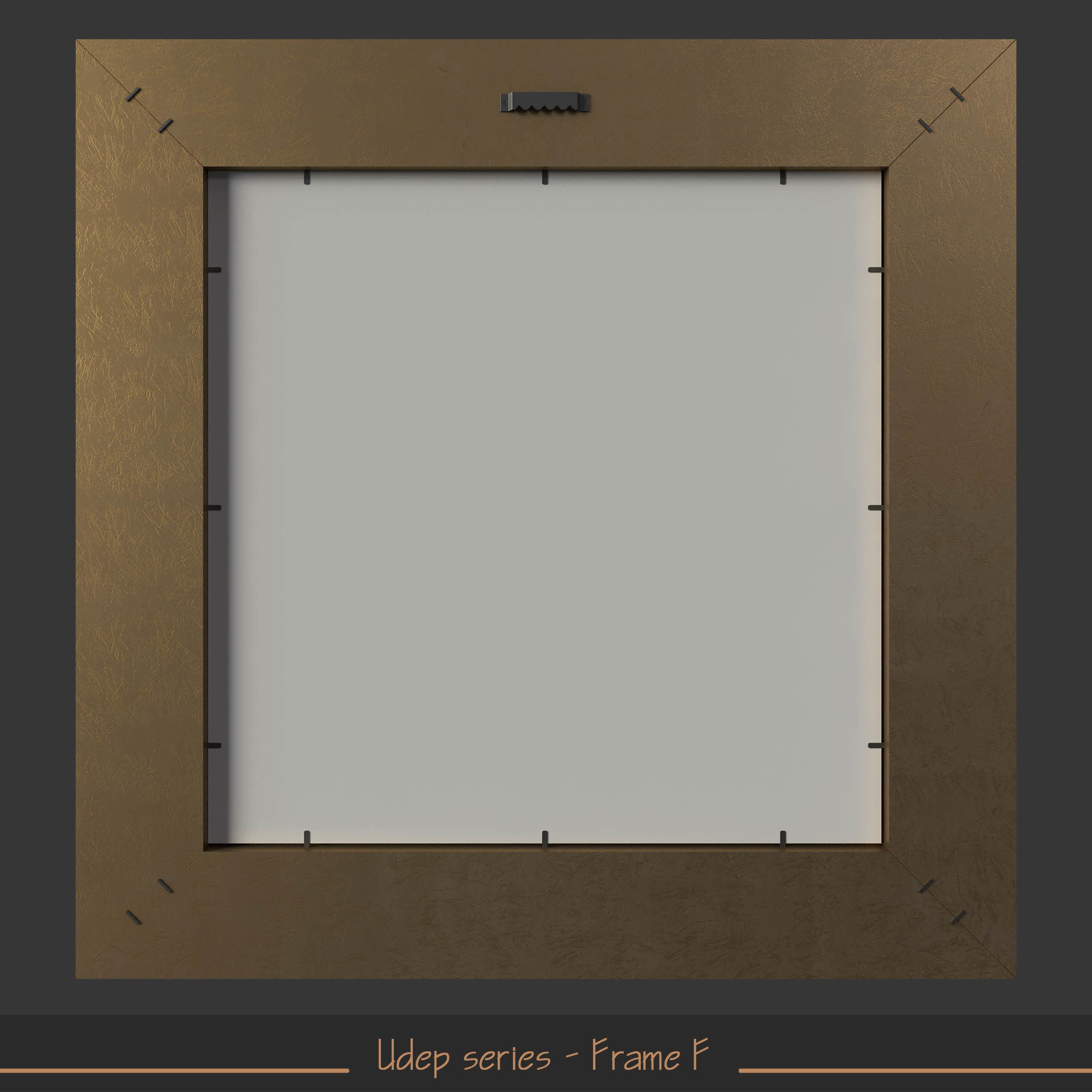 Udep series - Frame F 3D model_3