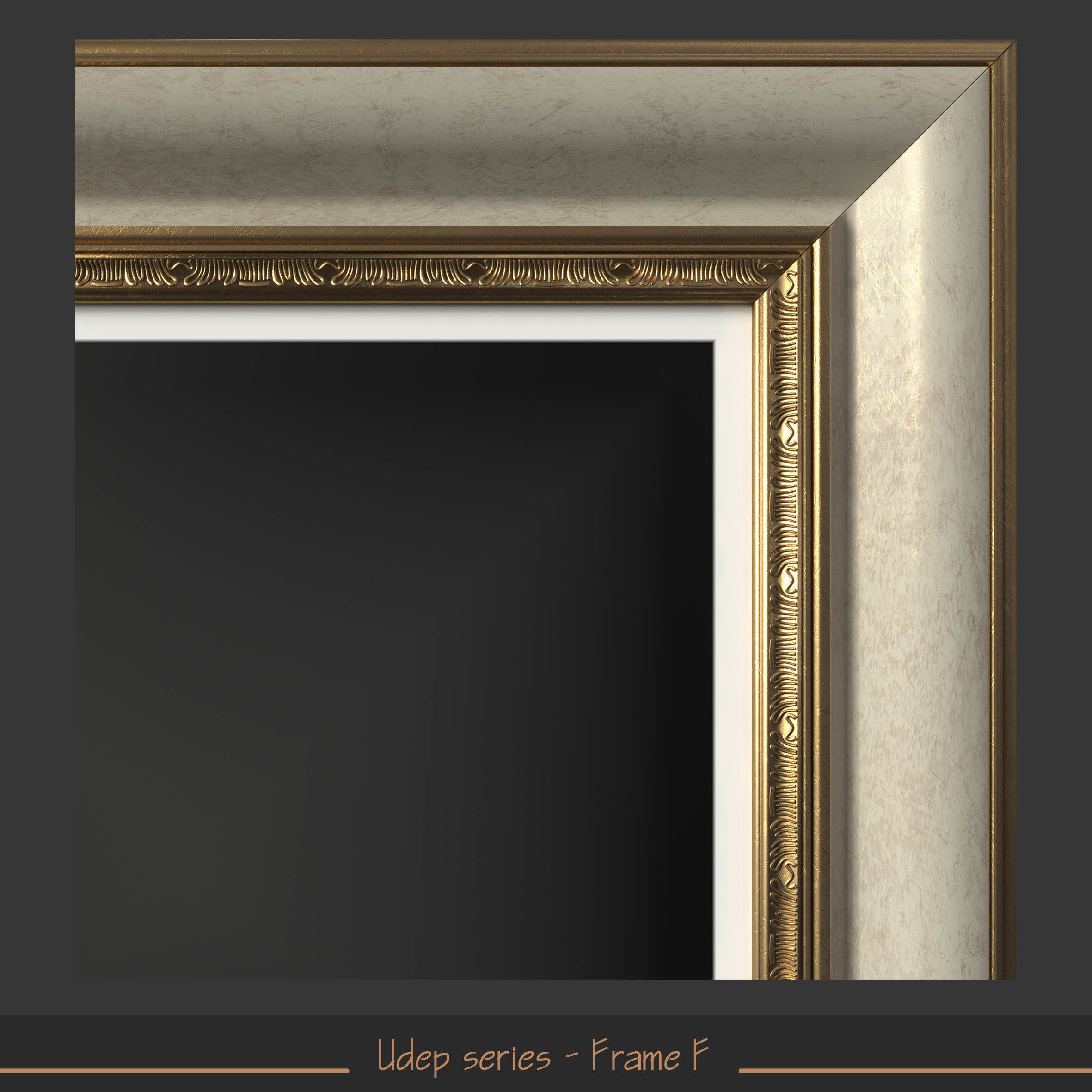 Udep series - Frame F 3D model_1