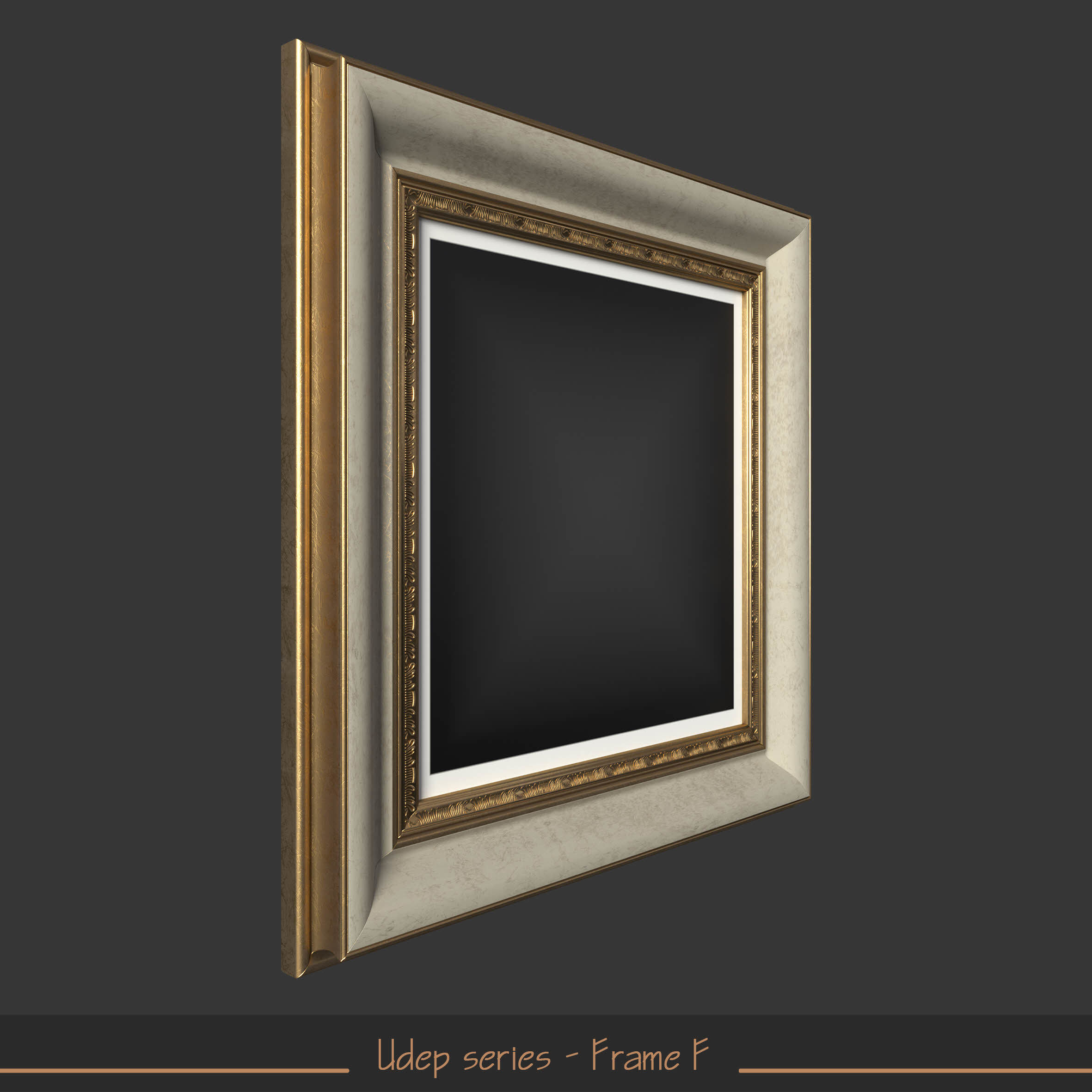 Udep series - Frame F 3D model_2