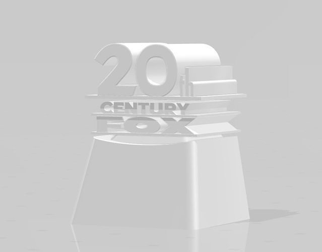 3D PRINT Keycap 20th Century Fox 3D print model