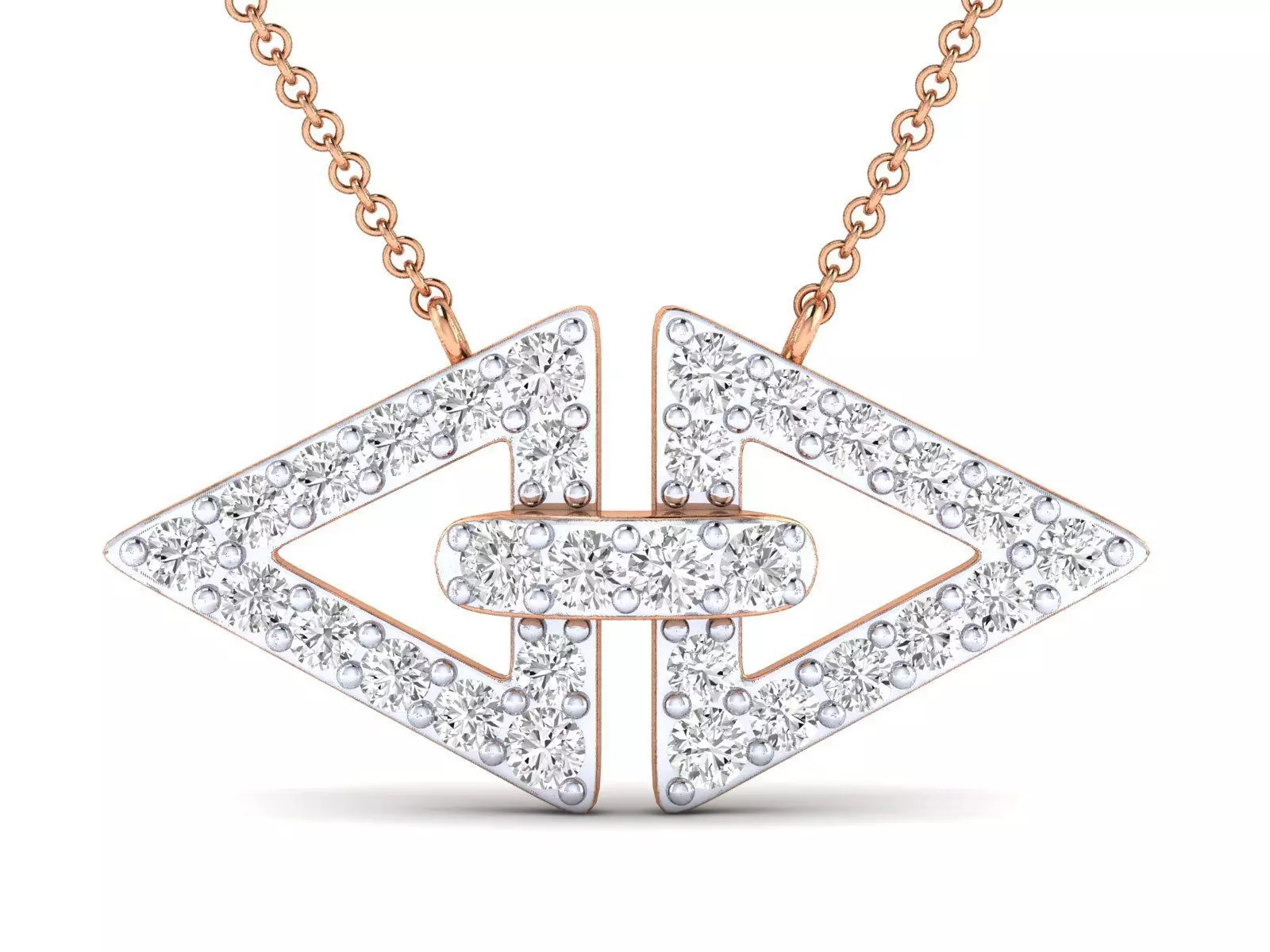 Women necklace pendant 3dm stl render detail 3D print model