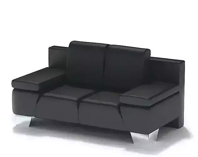 Modern Black Couch