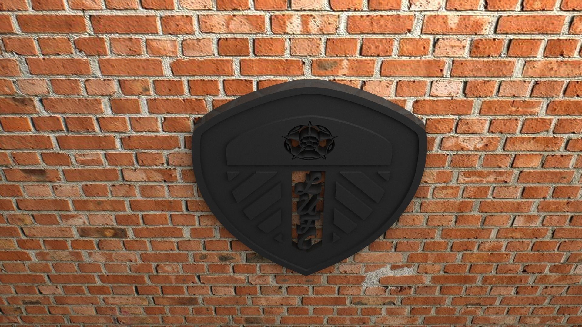 Leeds United Logo 3D print model_2