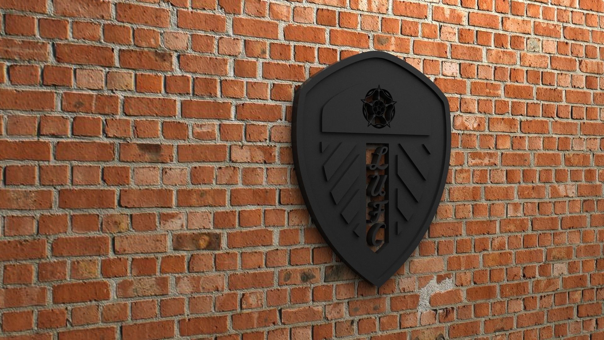 Leeds United Logo 3D print model_1