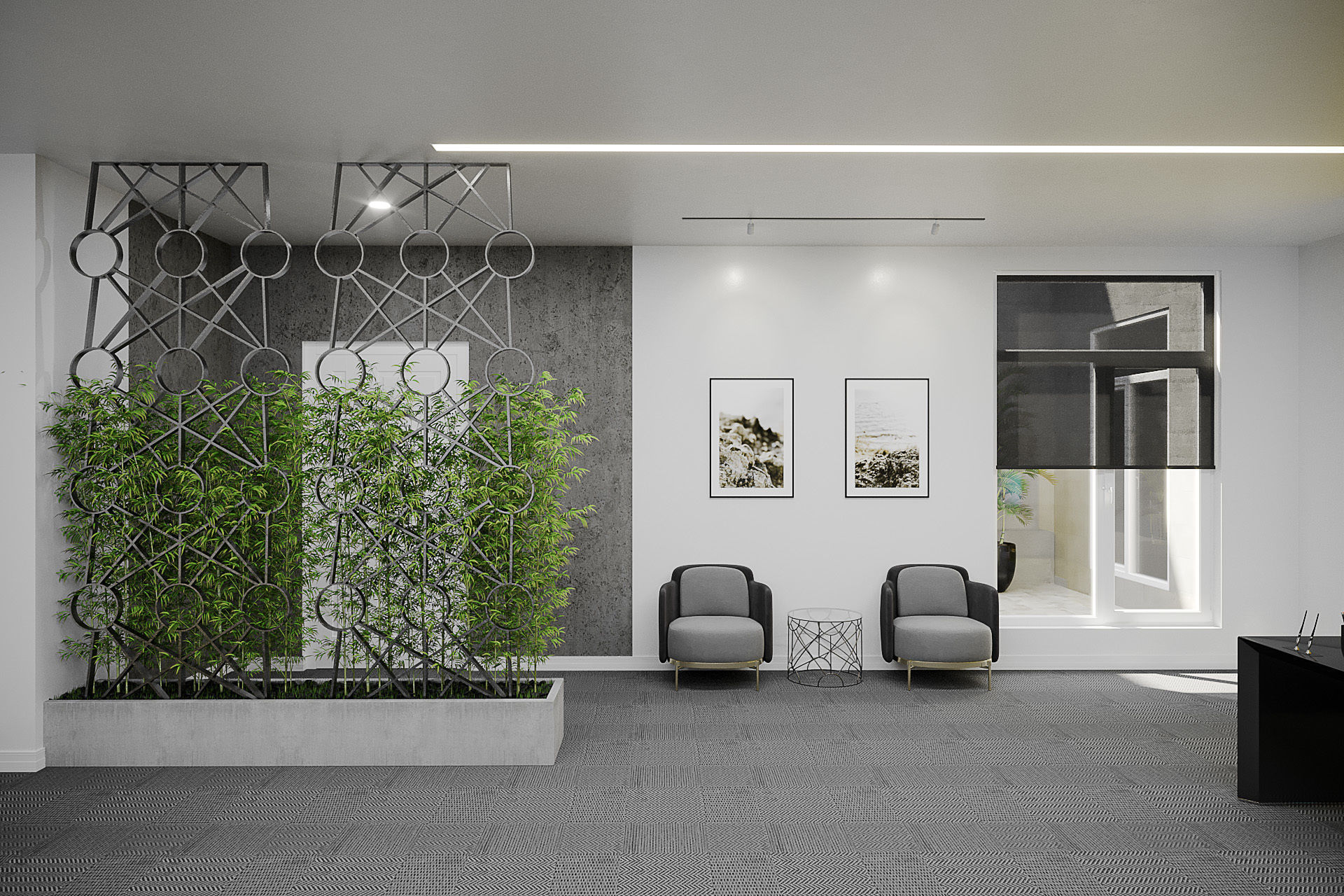 programming and AI engineering office  3D model_1