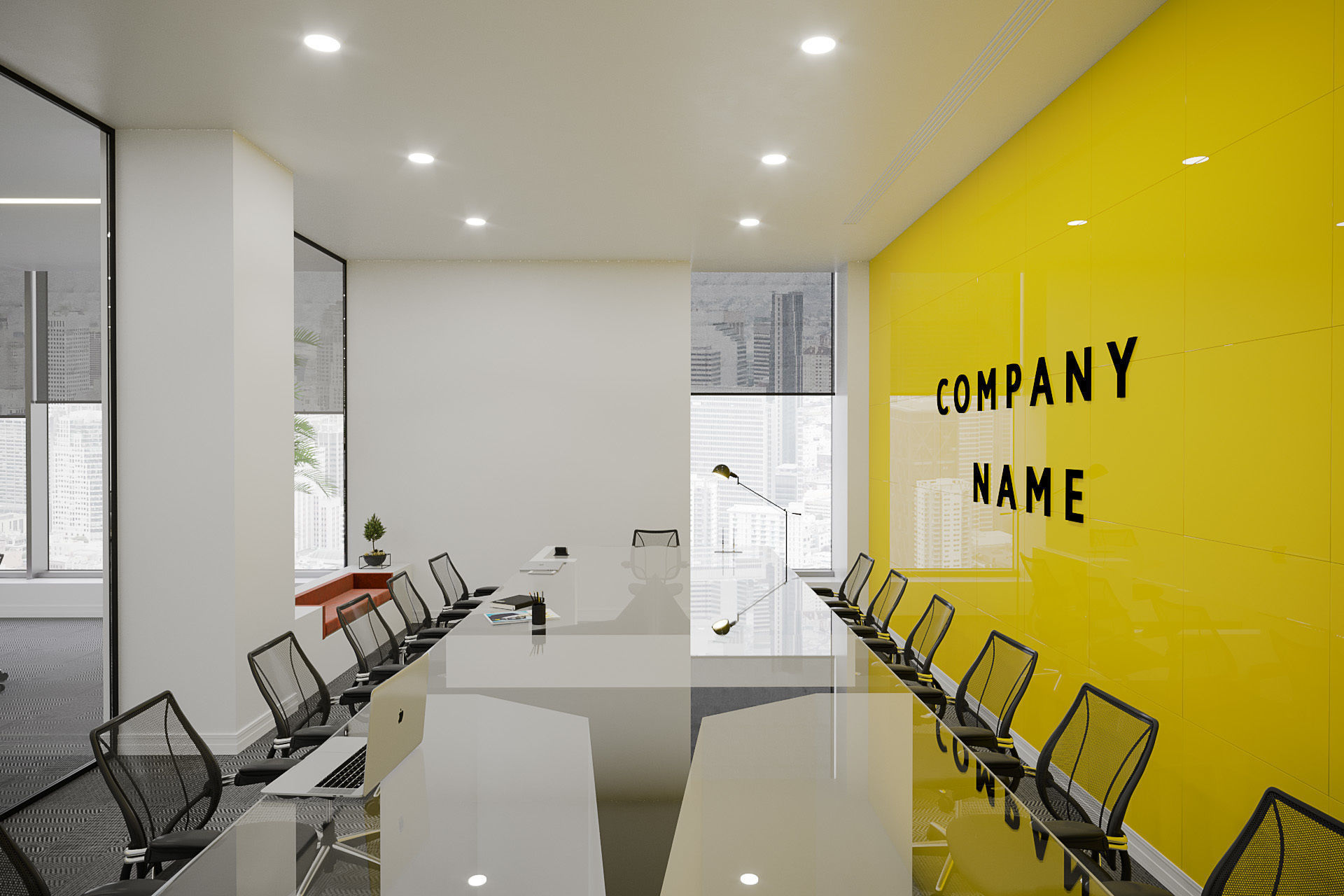 programming and AI engineering office  3D model_7