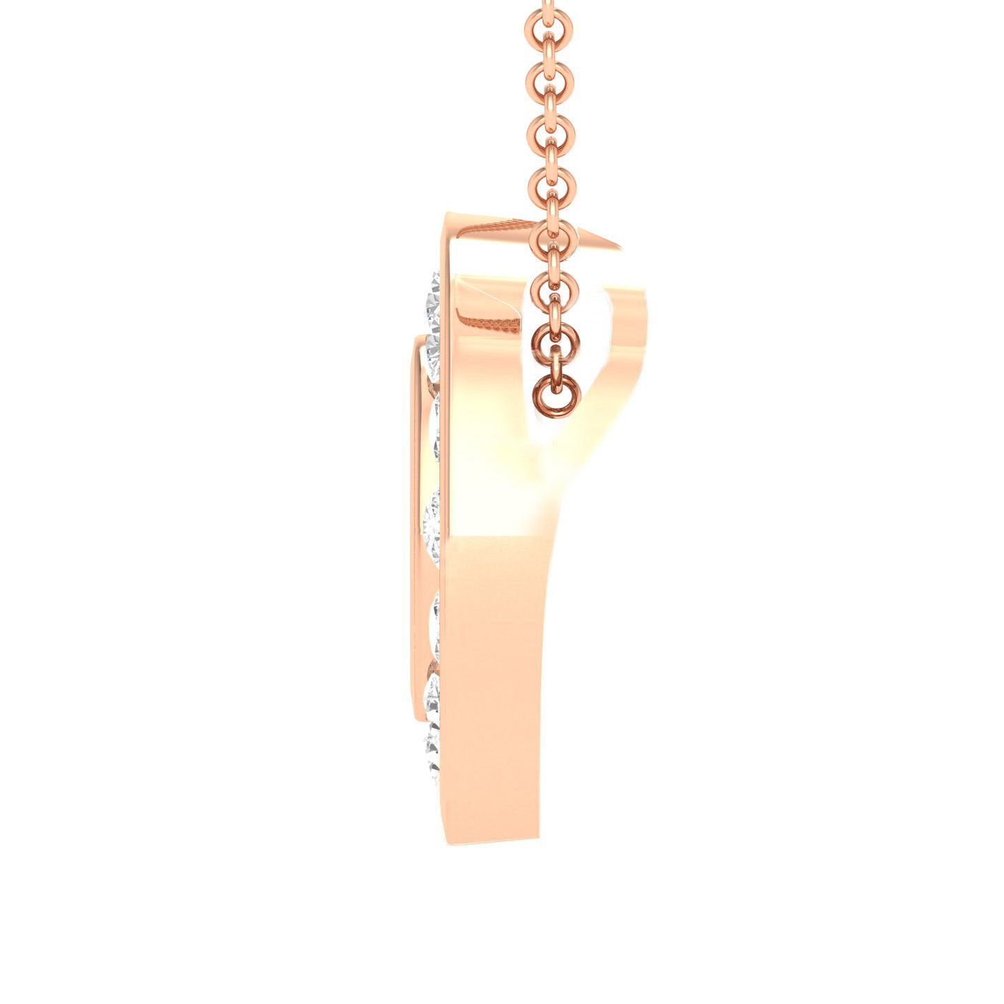 Women round pendant 3dm stl render detail 3D print model_1