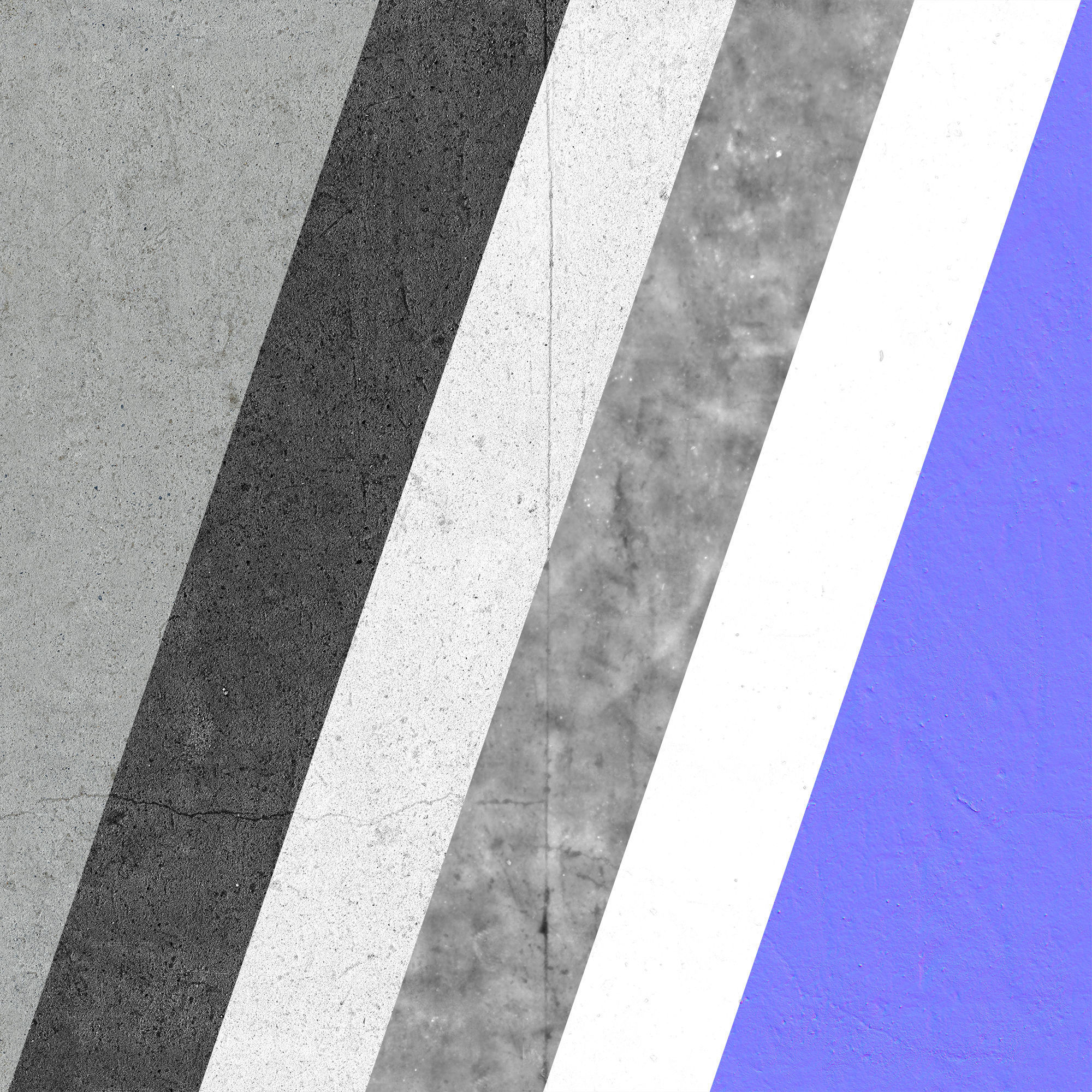 Ultra realistic Concrete floor Hq 3D model_7