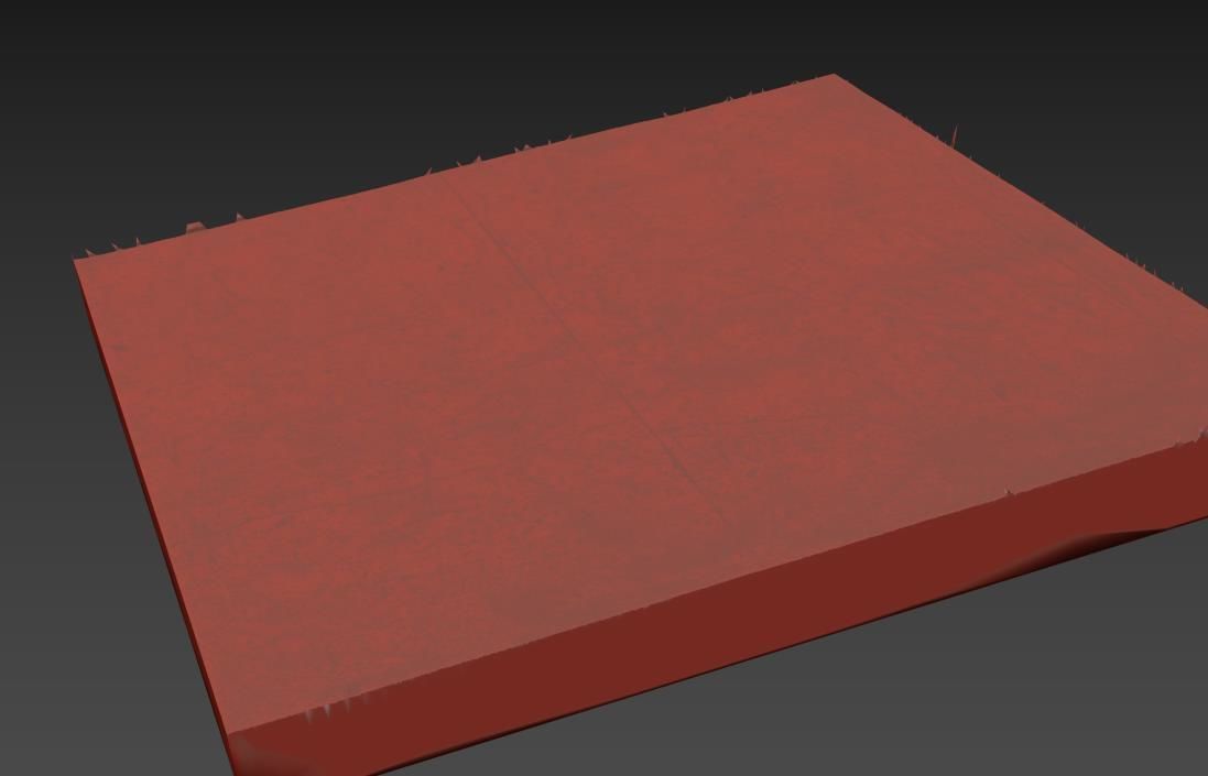 Ultra realistic Concrete floor Hq 3D model_8