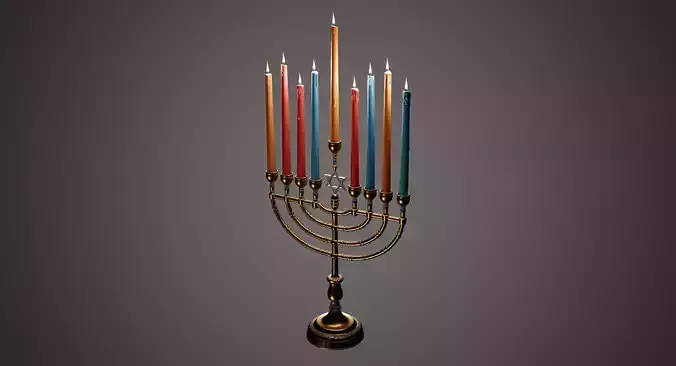Hanukkah menorah