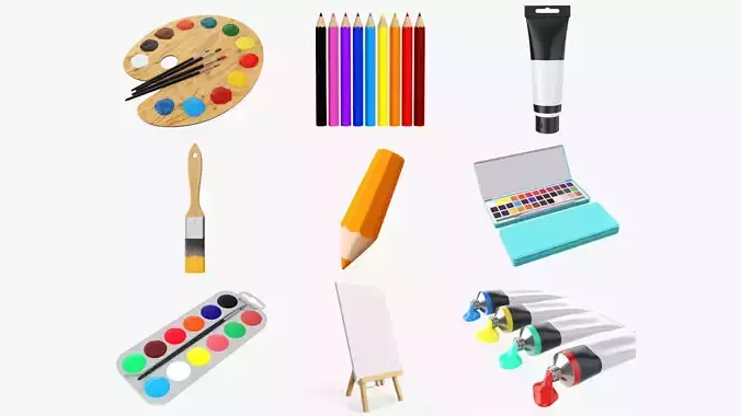 Art models 3D Model Collection