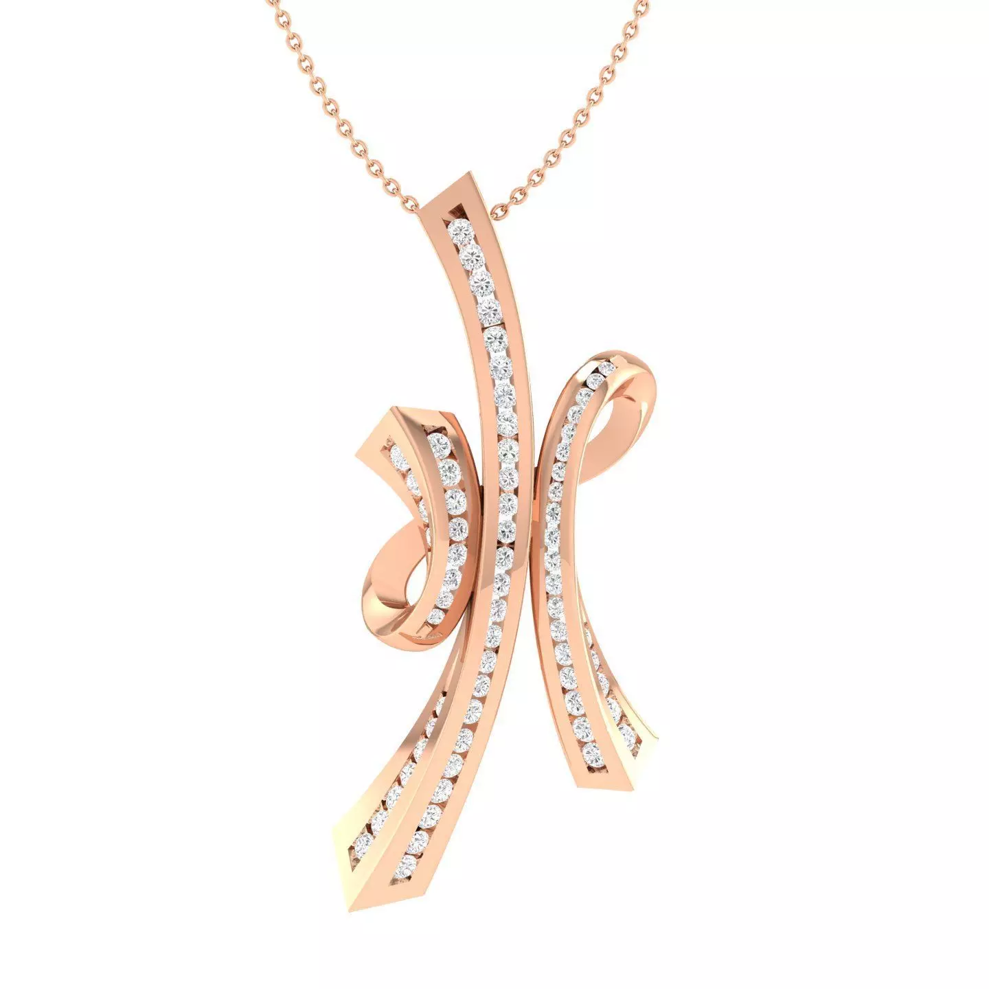 Women pendant 3dm stl render detail 3D print model_0