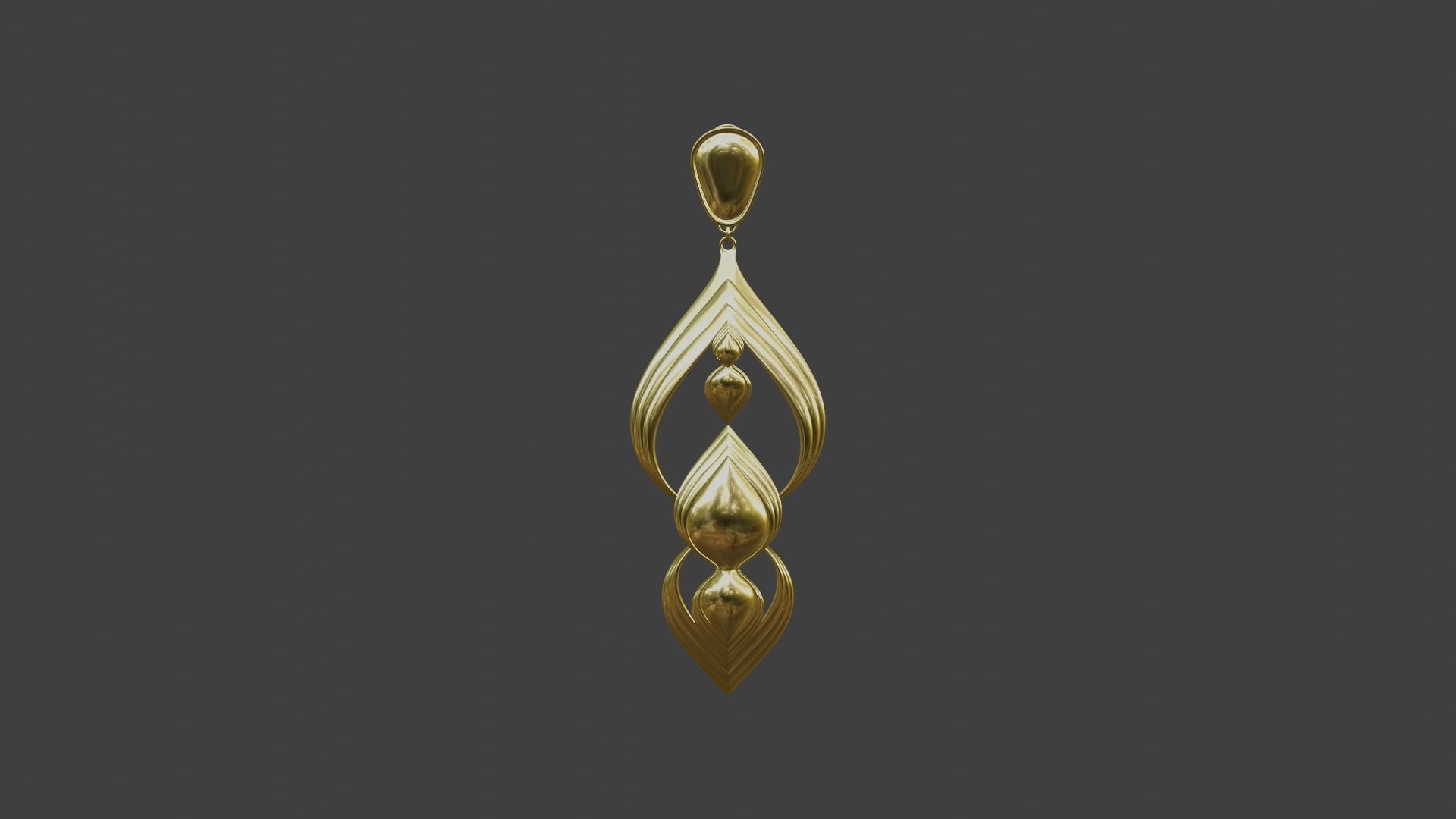 Ear Rings 3D model_1