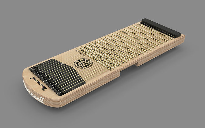 Harpejji G16 Low-poly 3D model
