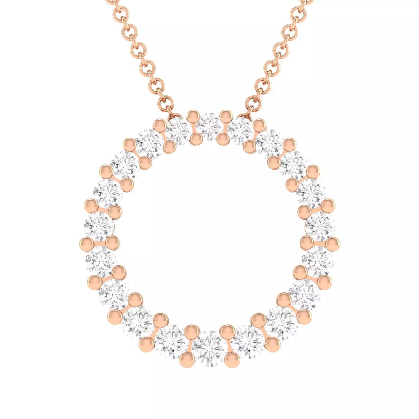 Women round pendant 3dm stl render detail 3D print model_0