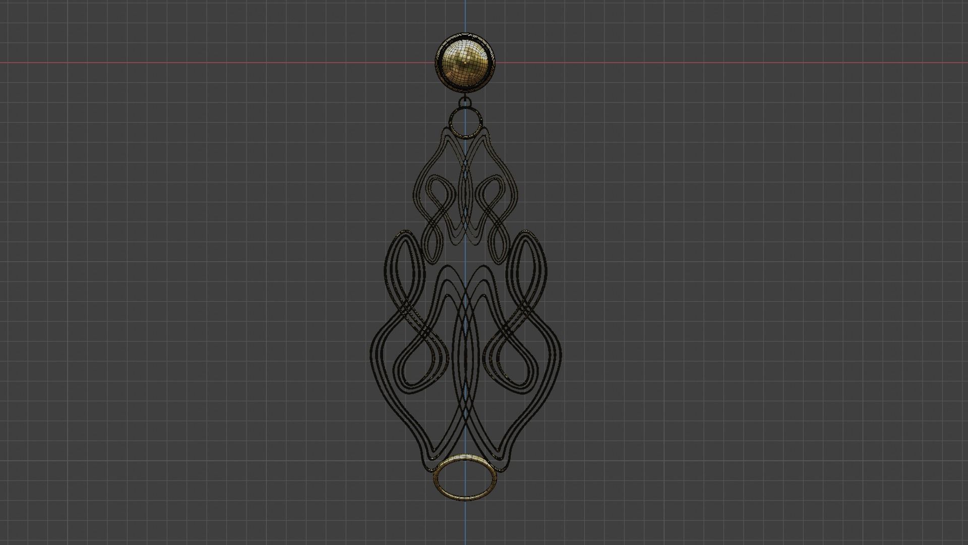 Ear Rings 3D model_2