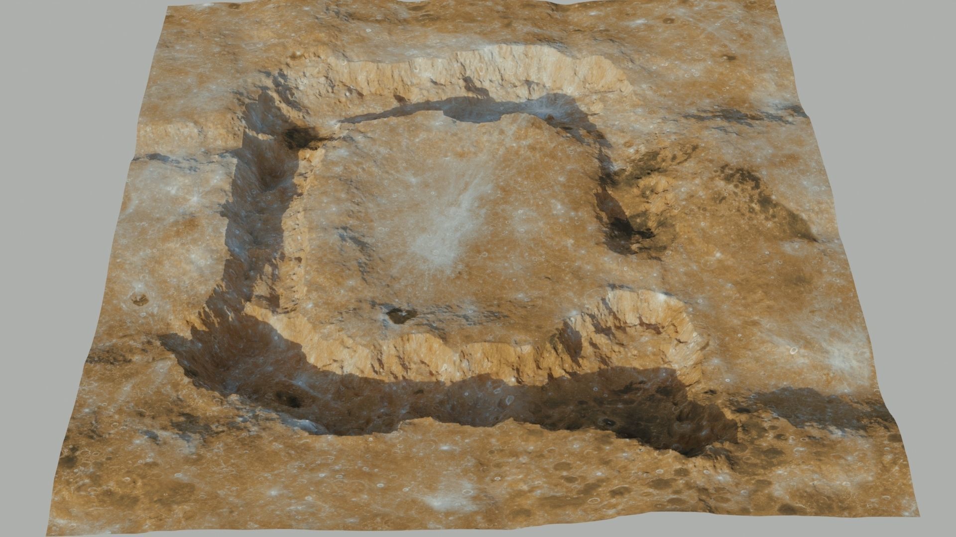 Landscape 3D model 2 lod  3D model_9