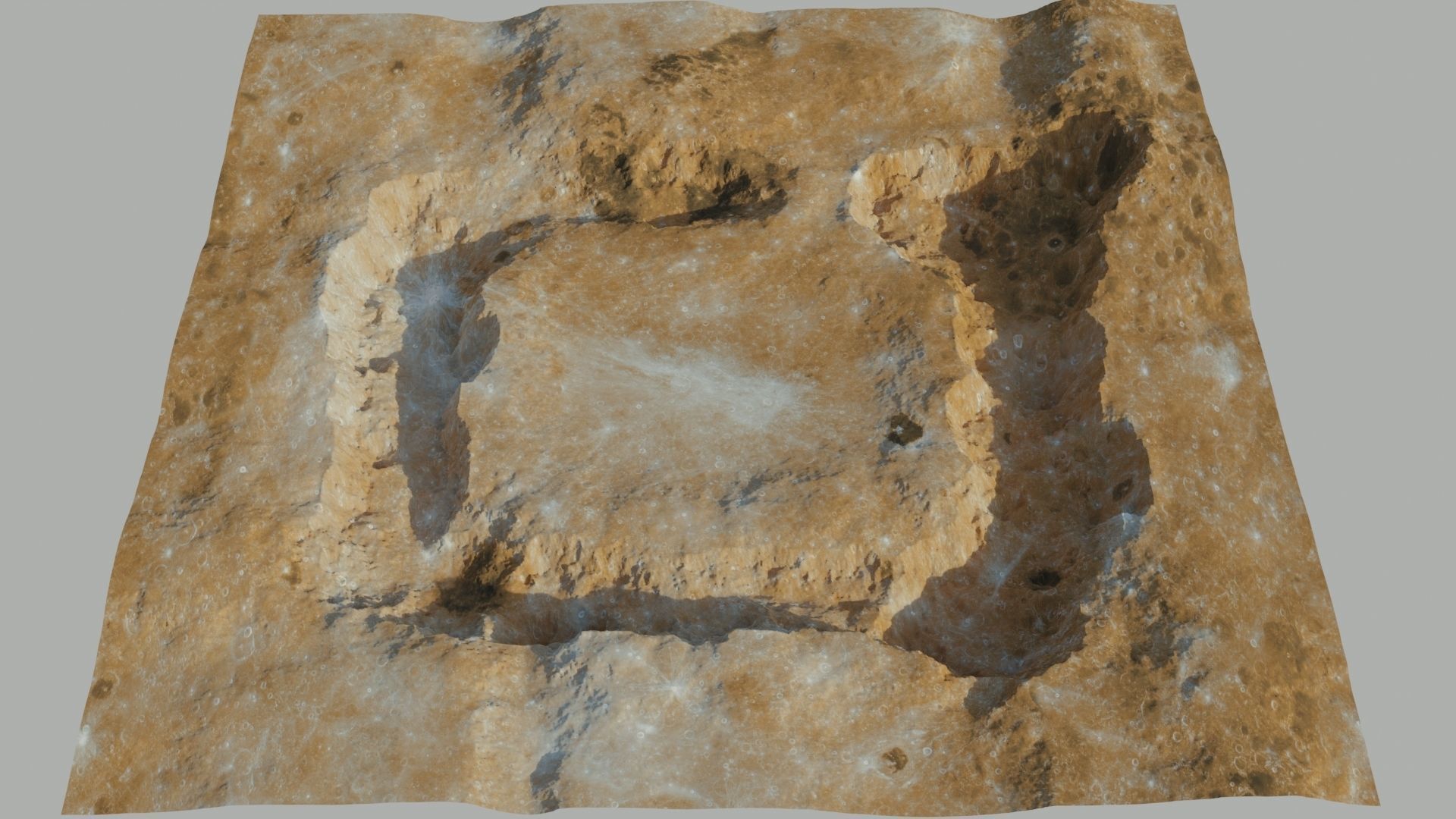 Landscape 3D model 2 lod  3D model_12