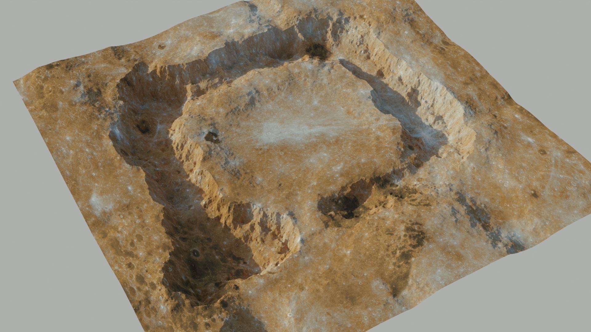 Landscape 3D model 2 lod  3D model_7