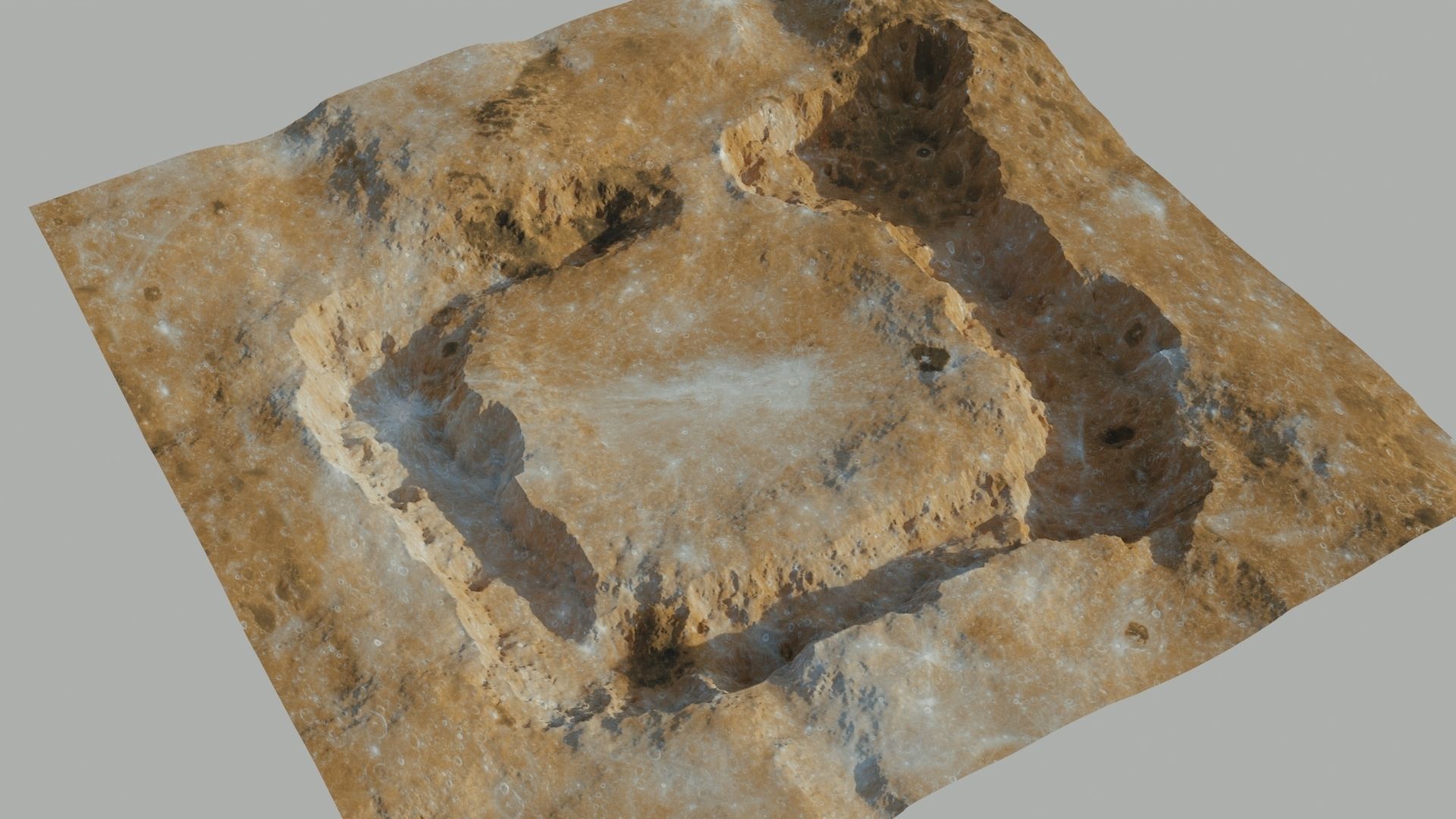 Landscape 3D model 2 lod  3D model_1