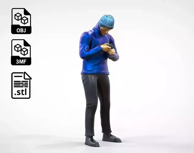 N3 Tourist on Ship with Camera or Photographer