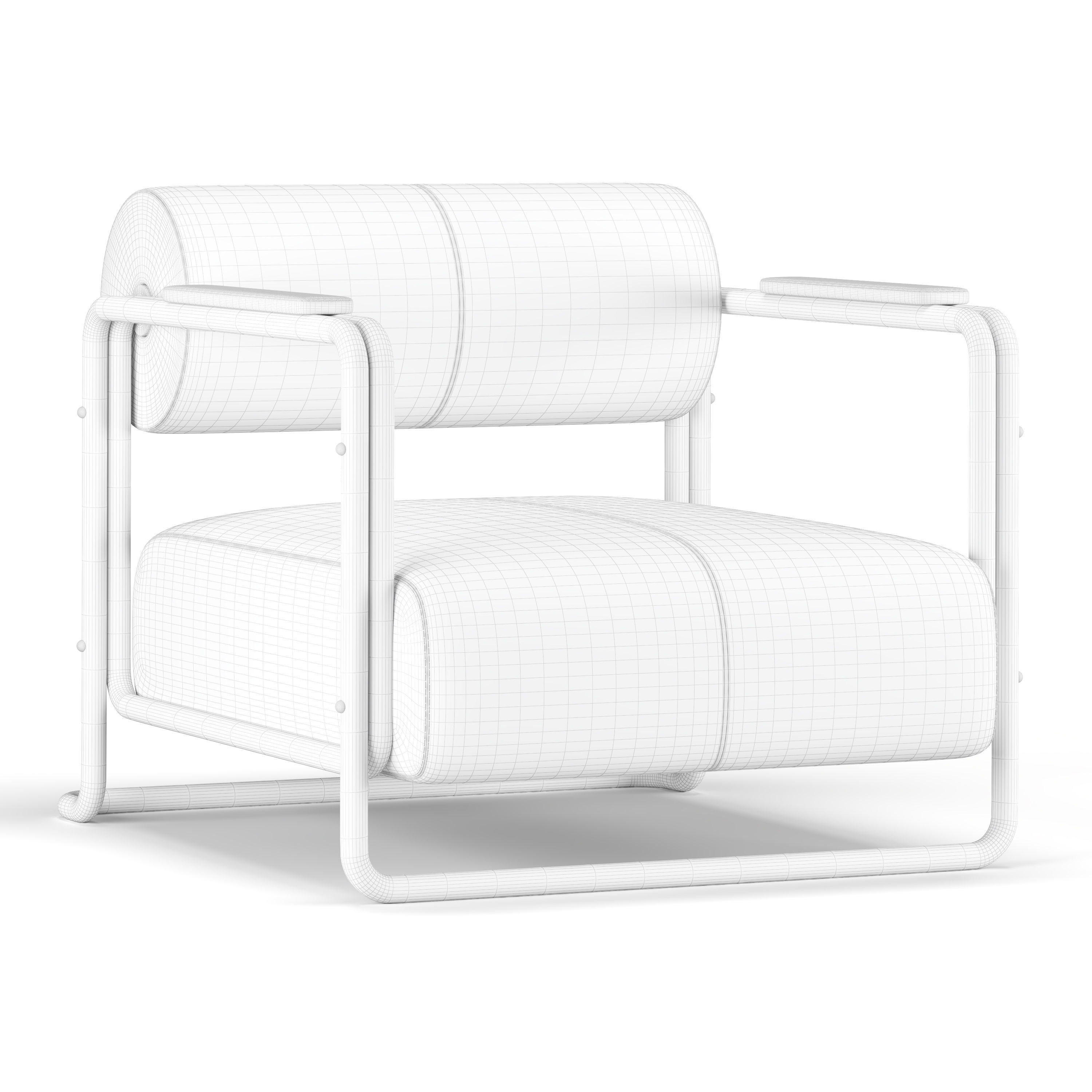Holden Armchair 3D model_5