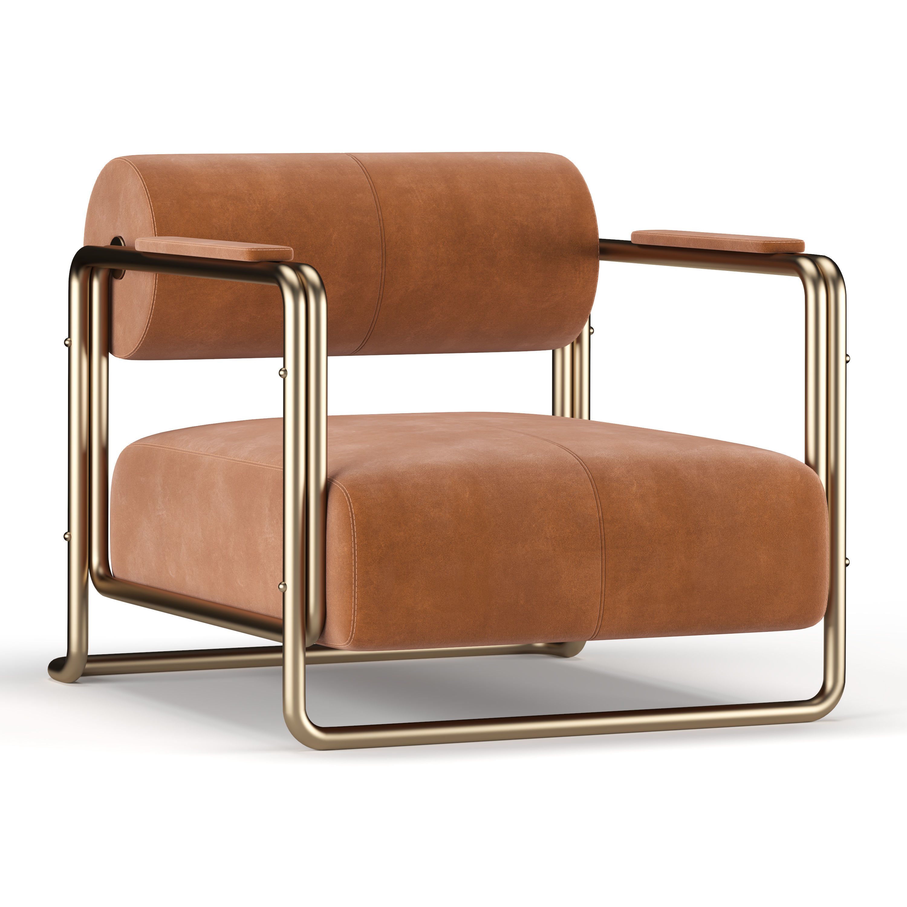 Holden Armchair 3D model_2