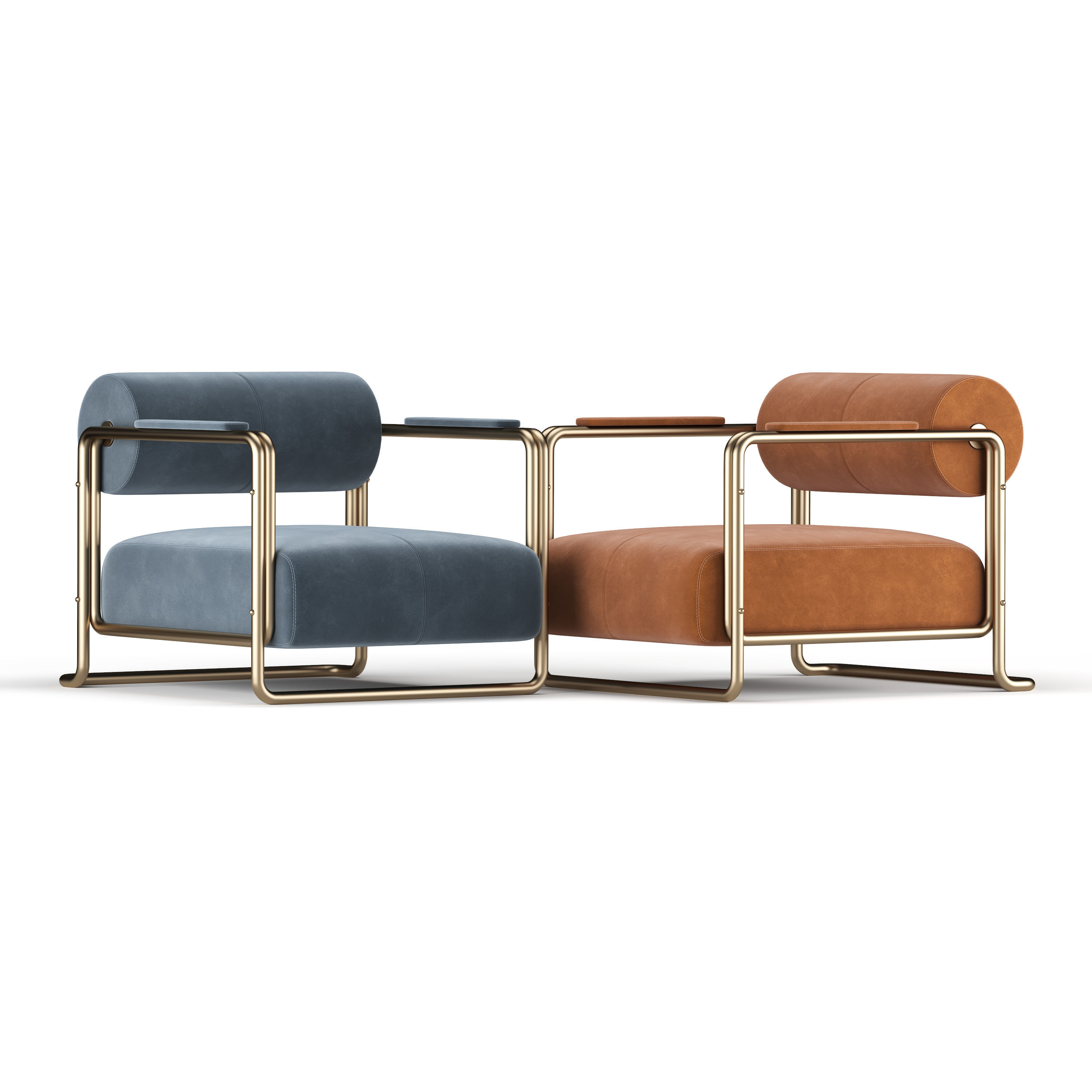 Holden Armchair 3D model_3