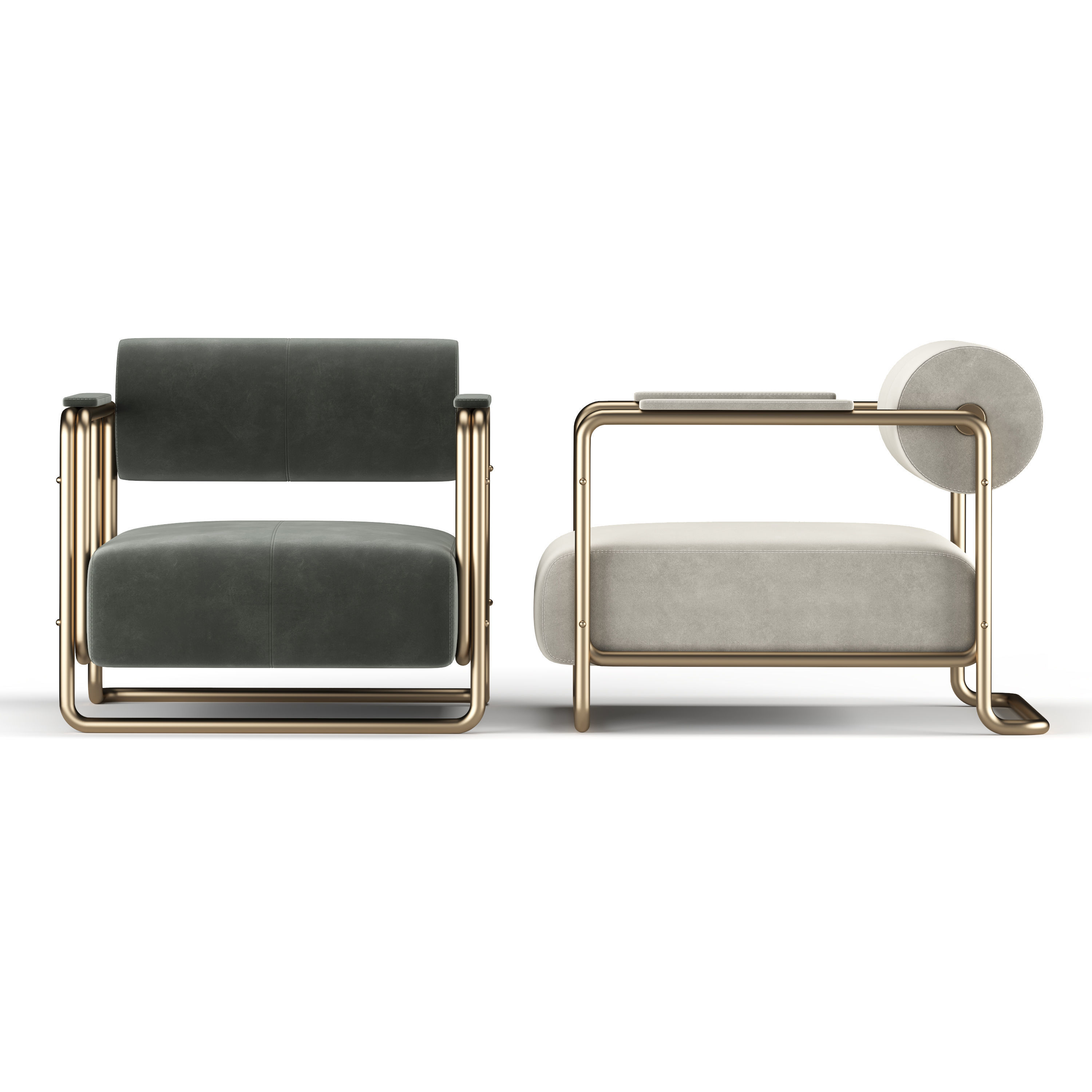 Holden Armchair 3D model_4