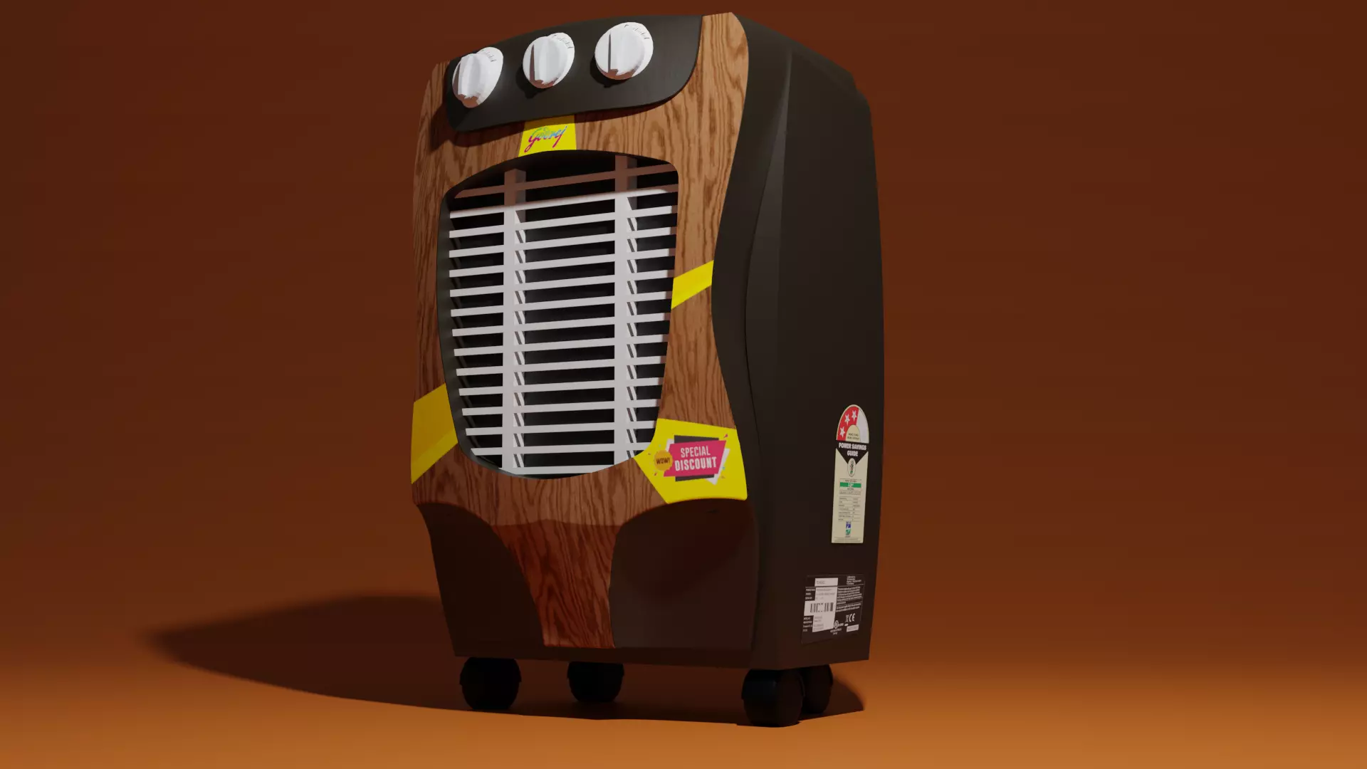 Air Cooler 3D model