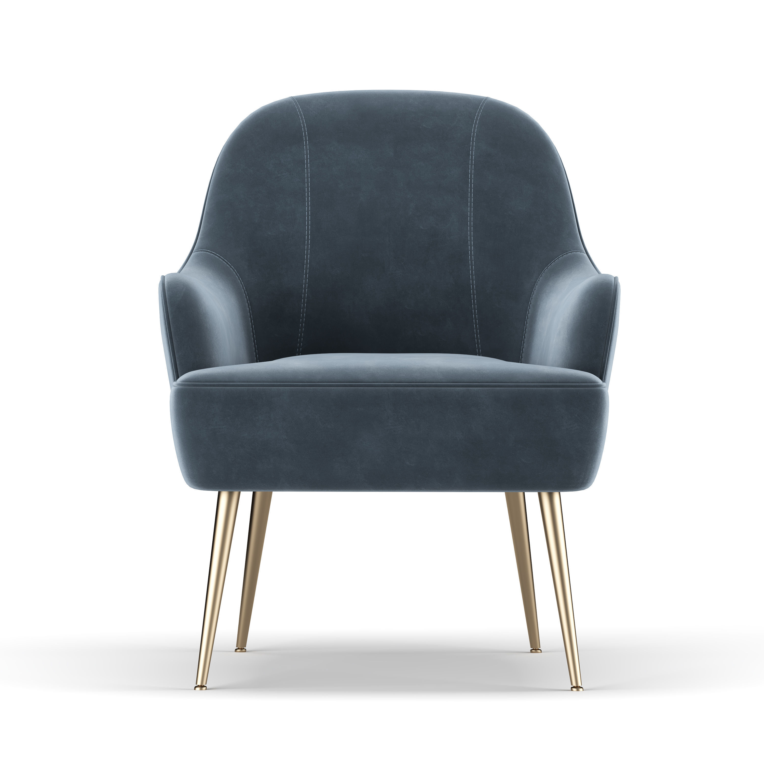 Accent Chair 3D model_1