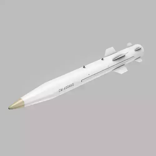 CM-400AKG ANTI-SHIP MISSILE Low-poly 3D model