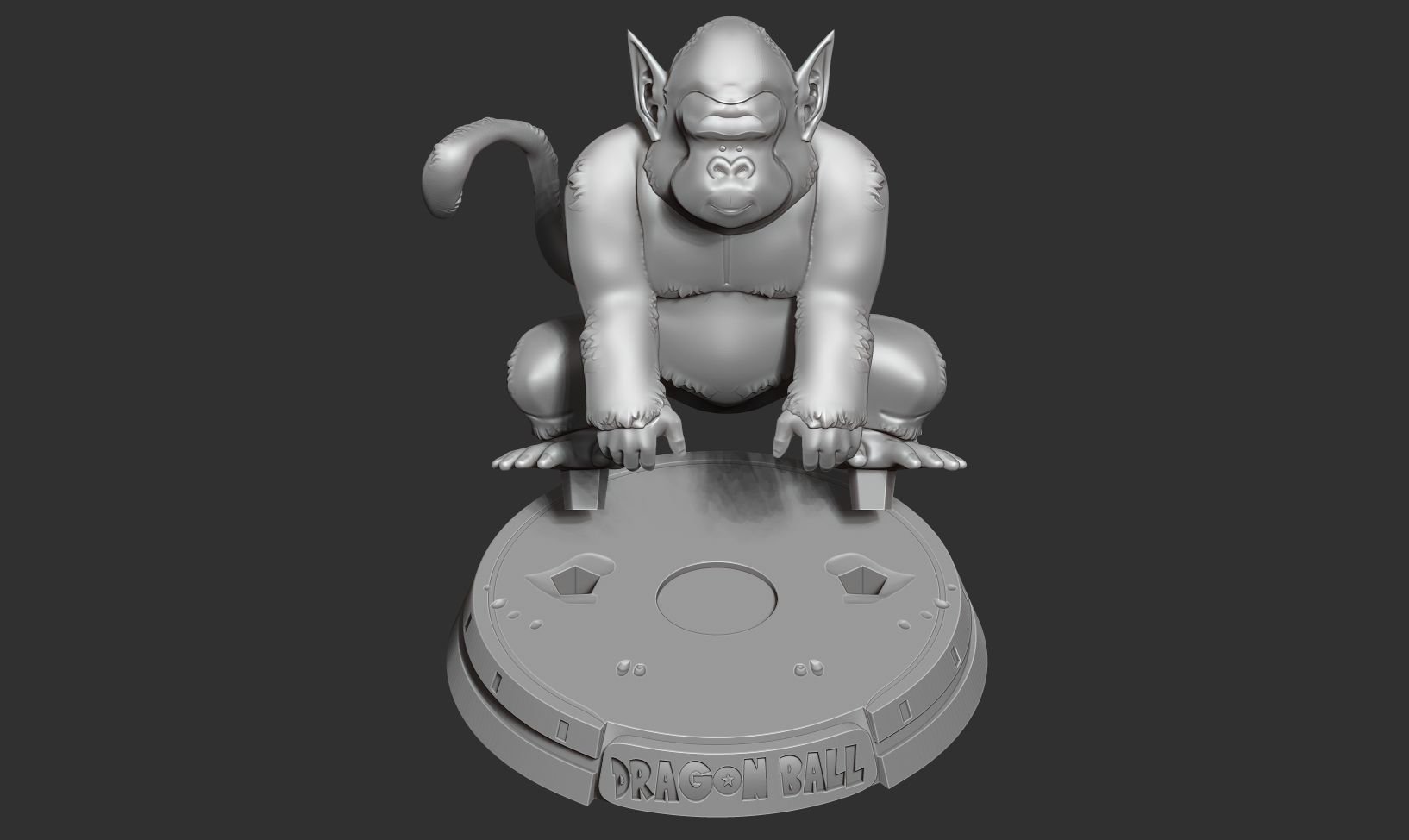 Bubbles - Dragon Ball Fanart 3D print model_2
