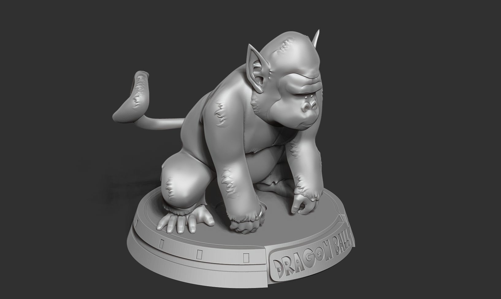 Bubbles - Dragon Ball Fanart 3D print model_13