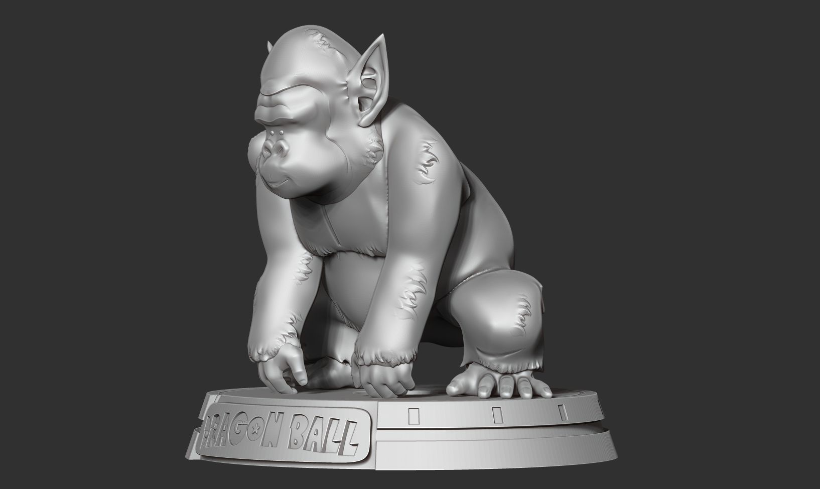 Bubbles - Dragon Ball Fanart 3D print model_9