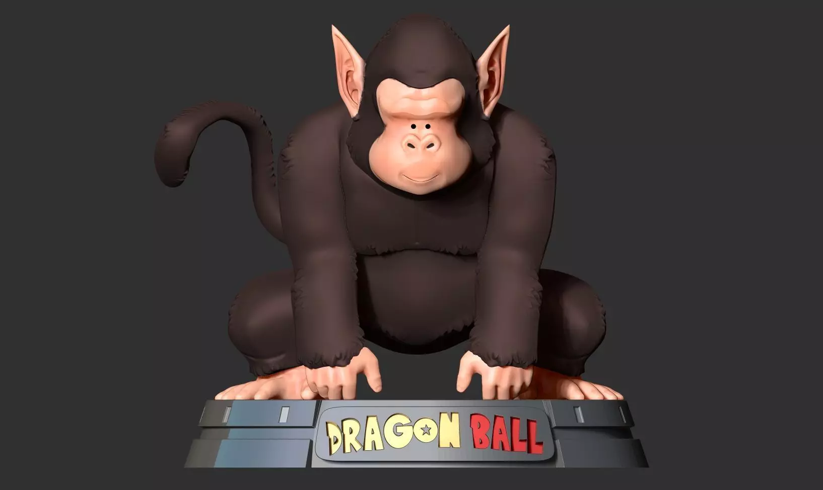 Bubbles - Dragon Ball Fanart 3D print model_0