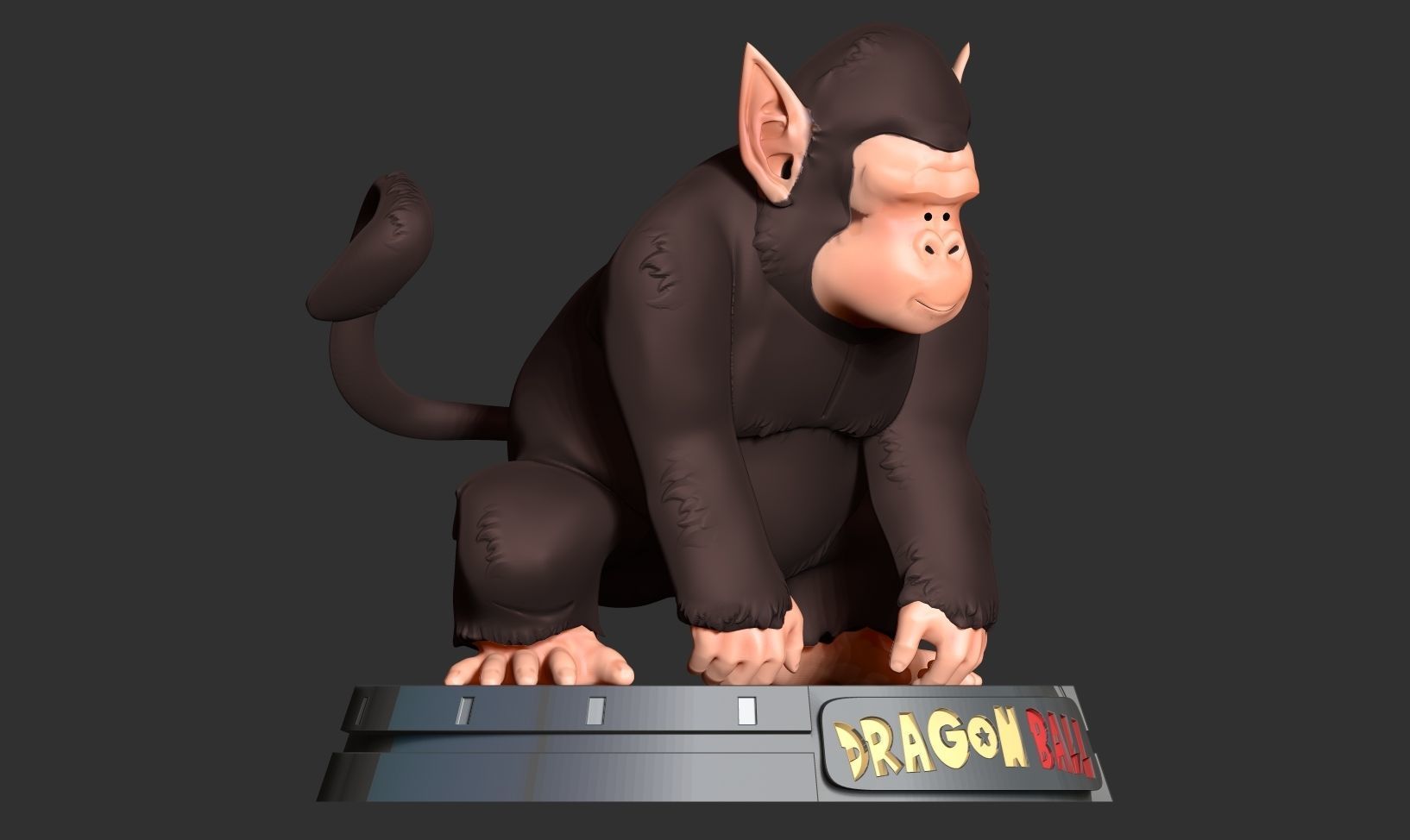 Bubbles - Dragon Ball Fanart 3D print model_10