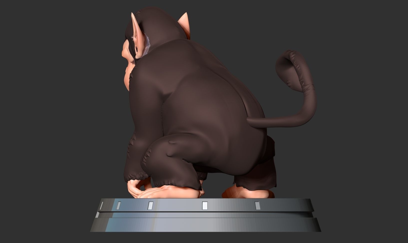 Bubbles - Dragon Ball Fanart 3D print model_15