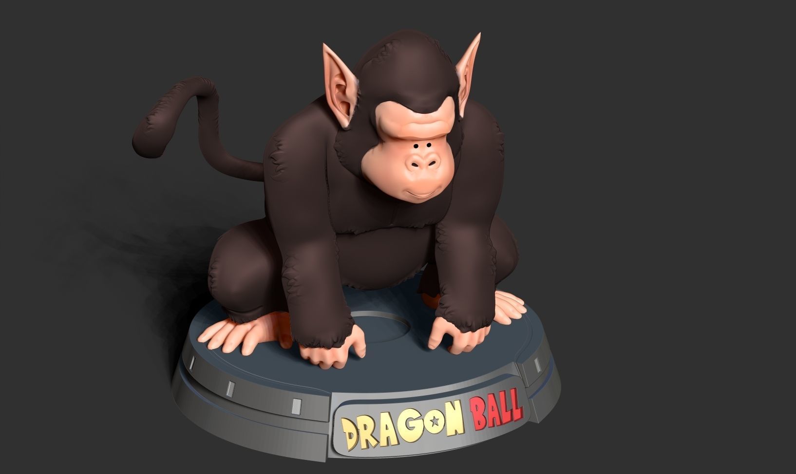 Bubbles - Dragon Ball Fanart 3D print model_12