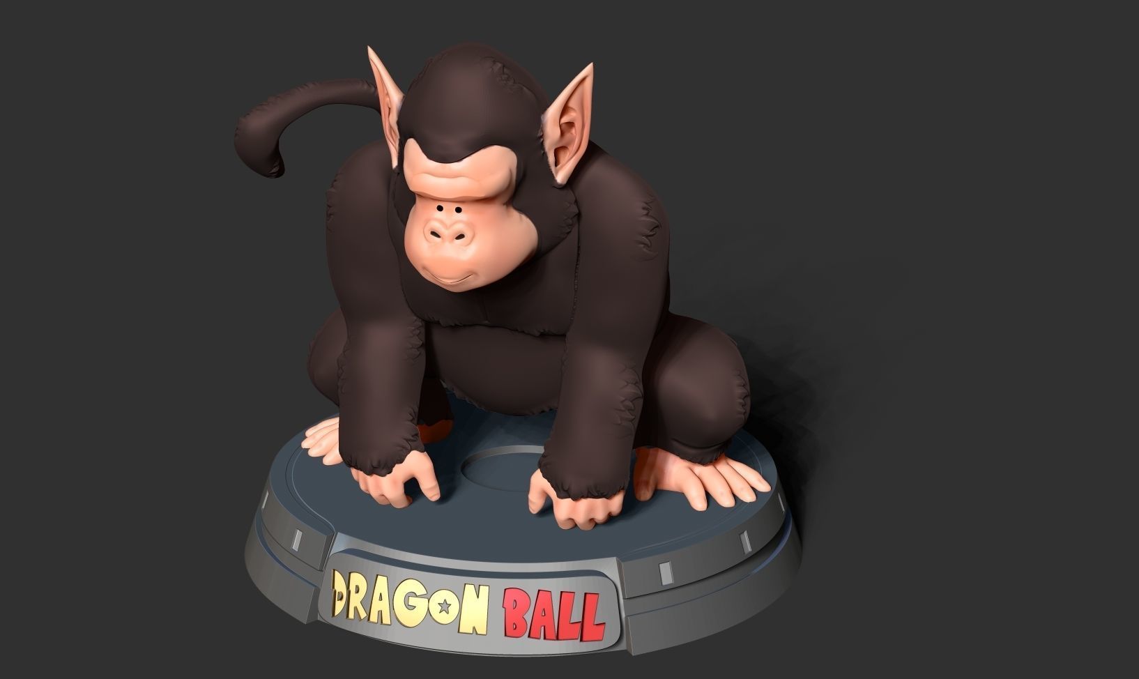 Bubbles - Dragon Ball Fanart 3D print model_14
