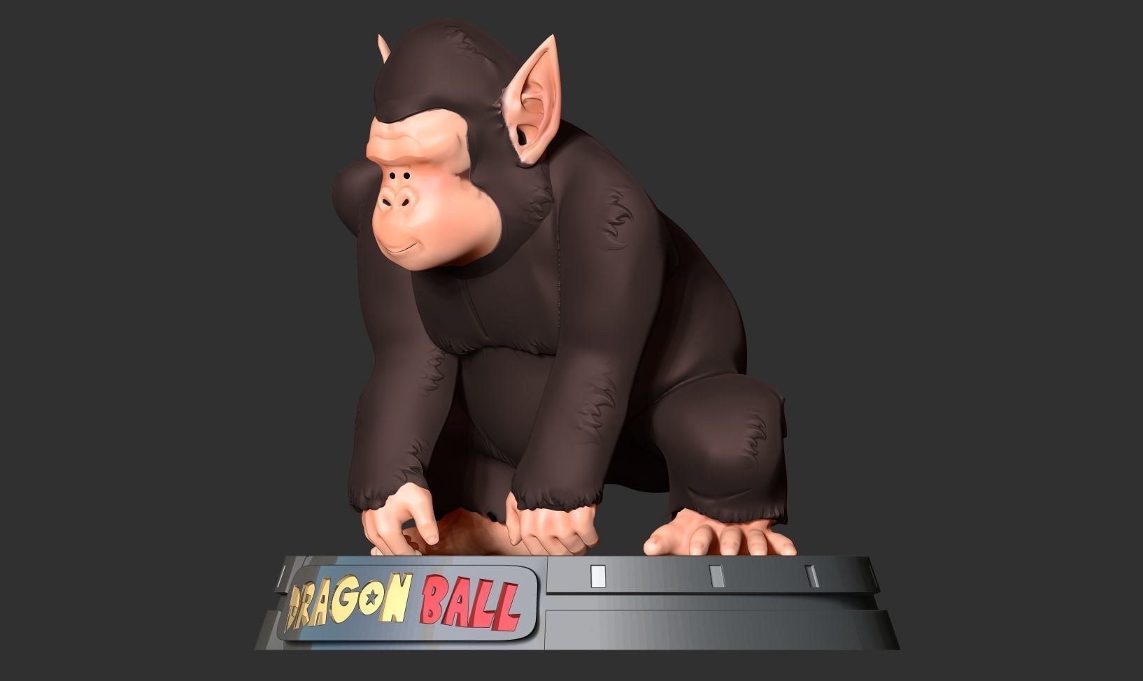 Bubbles - Dragon Ball Fanart 3D print model_8