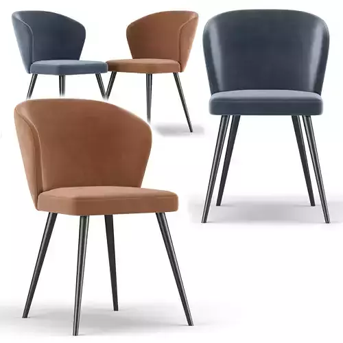 Deco Velvet Dining Chair
